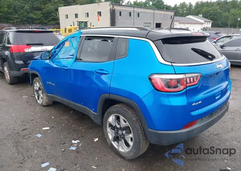 2020 Jeep Compass Limited 4X4 из США, поврежденный, VIN 3C4NJDCB8LT155071